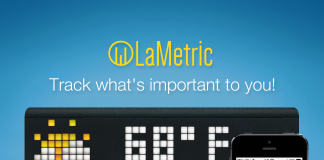 La Metric Time: Dashboard υψηλού επιπέδου lametric