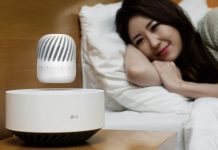 LG levitatingspeaker
