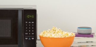 AmazonBasics Alexa Voice Controlled Microwave AmazonBasics Alexa Voice Controlled Microwave