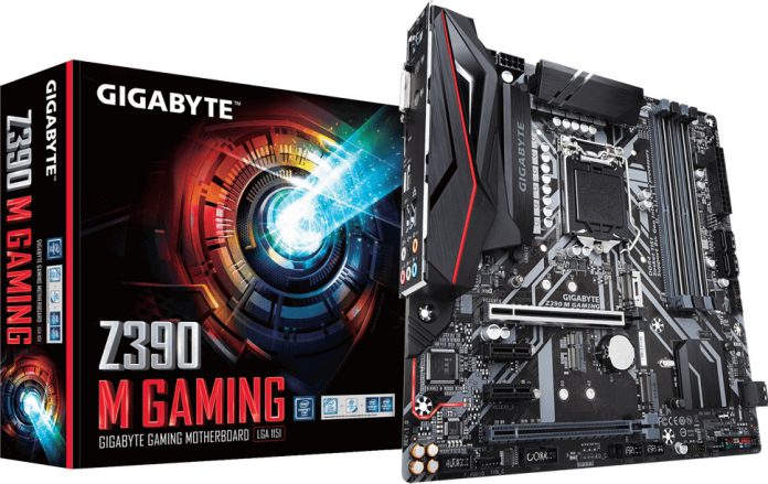 gigabyte z390 m gaming