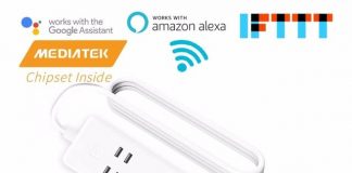 Meross – Alexa compatible power strip Meross MSS425E