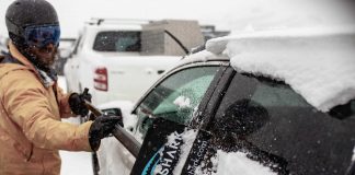 SnoShark – Εργαλείο για αφαίρεση χιονιού SnoShark Snow Remover Tool