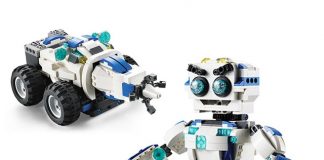 Τηλεχειριζόμενο Robot με 606 κομμάτια!