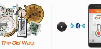 Tempi – mini σένσορας θερμοκρασίας και υγρασίας