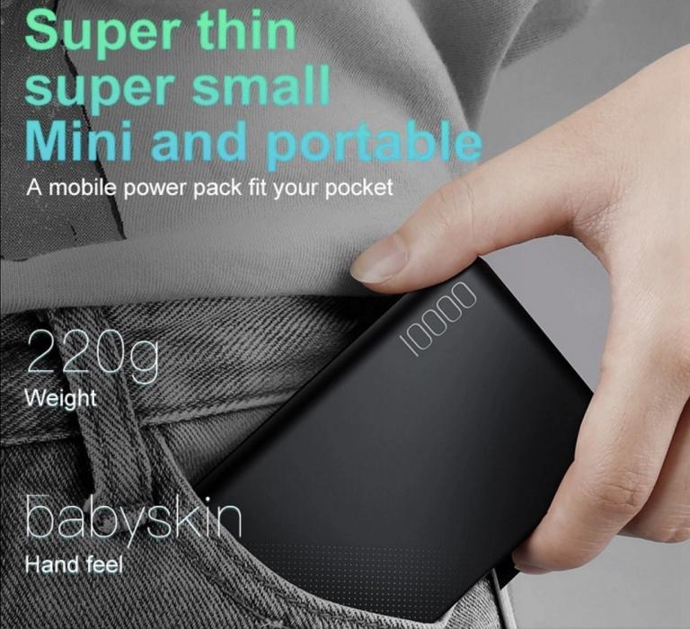 Baseus 10000mAh – Slim Power Bank